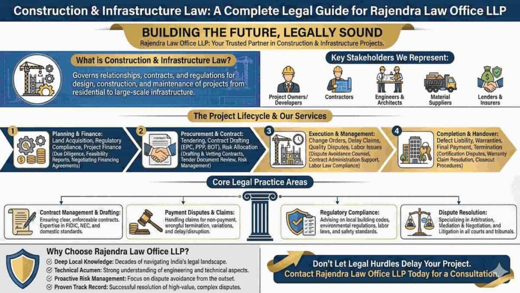 Construction & Infrastructure Law: A Complete Legal Guide for LawyerChennai.com