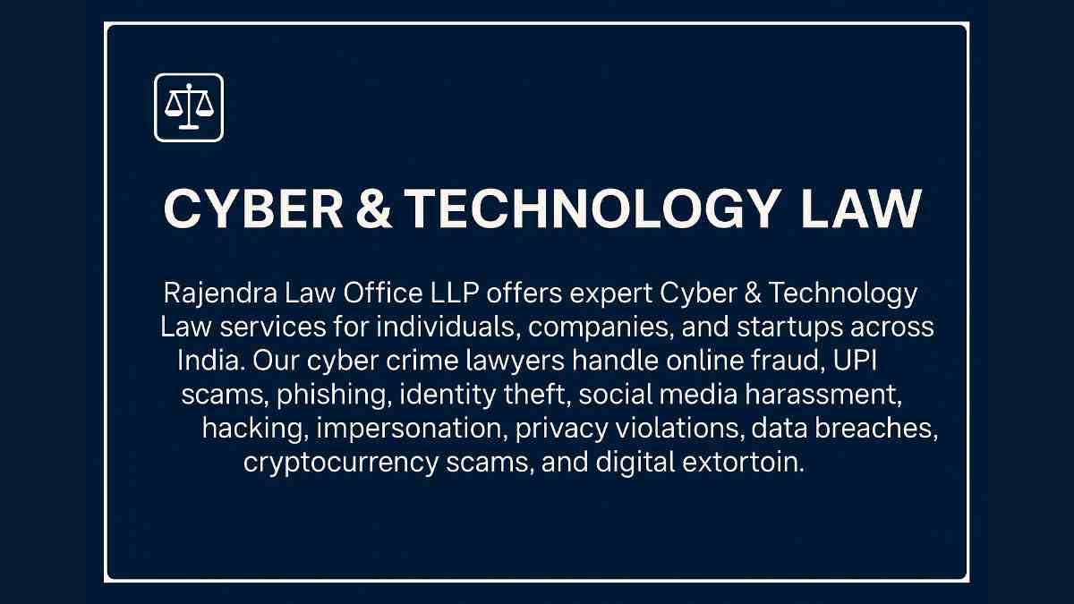 Cyber & Technology Law Services — LawyerChennai.com