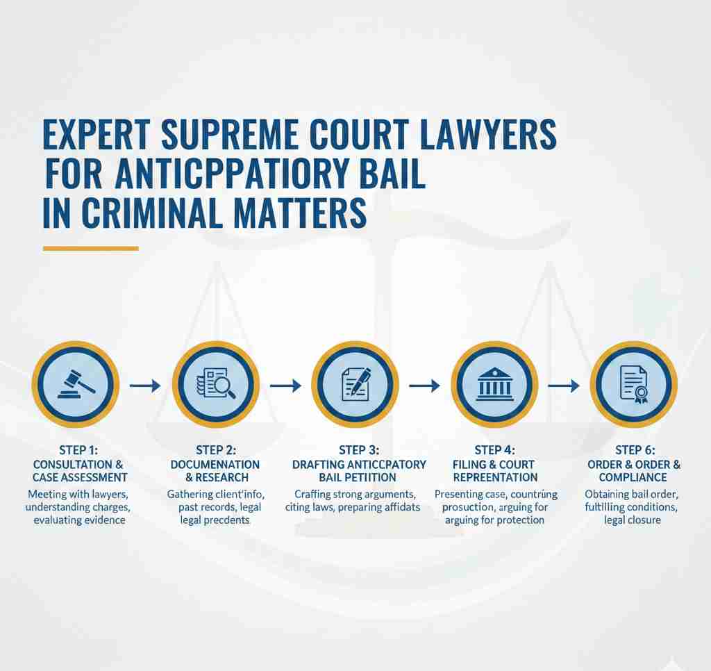 Expert Supreme Court Lawyers for Anticipatory Bail in Criminal Matters