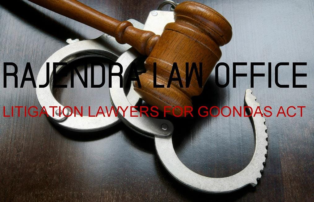 Goondas Act Advocates in Chennai