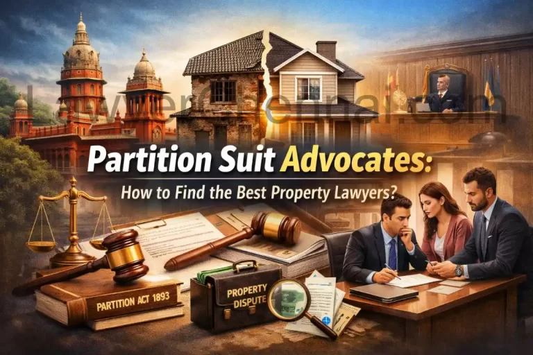 Partition suit Advocates: How to find the Best Property Lawyers?