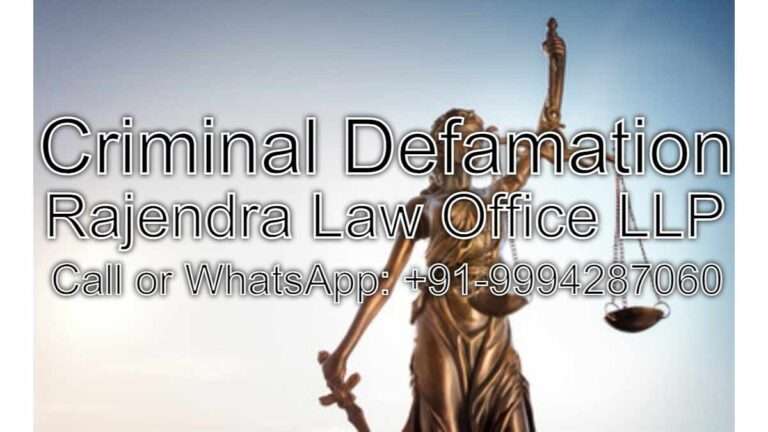 Expert Criminal Defamation Lawyers in Chennai