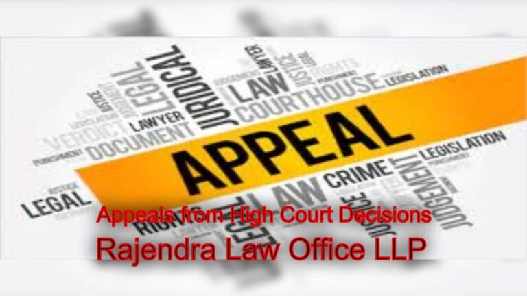 Appeals from High Court Decisions: Challenging High Court rulings
