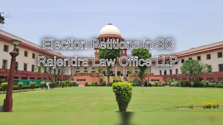 Election Petitions in SC: Challenging election results in SC