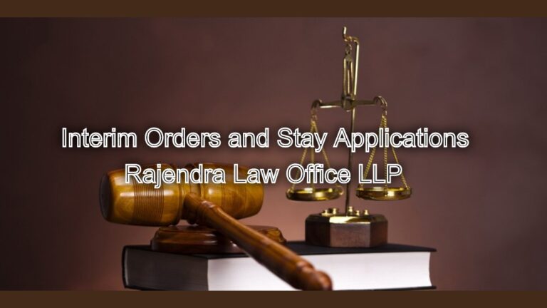 Interim Orders and Stay Applications: Requesting interim relief from SC