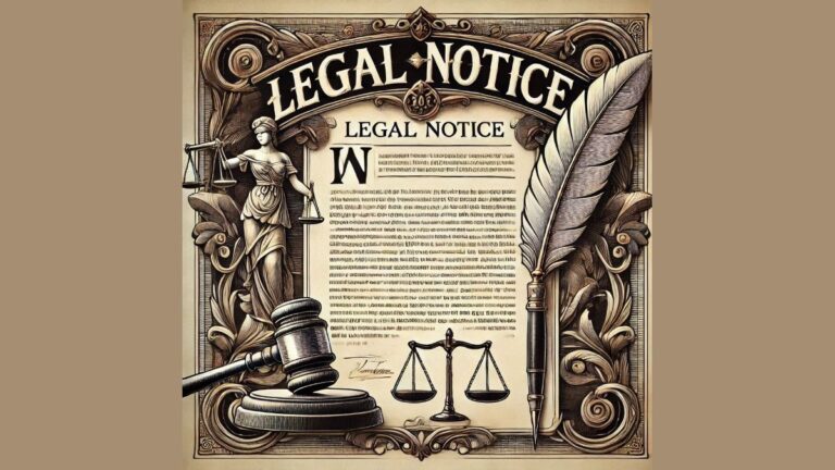 Legal Notice services