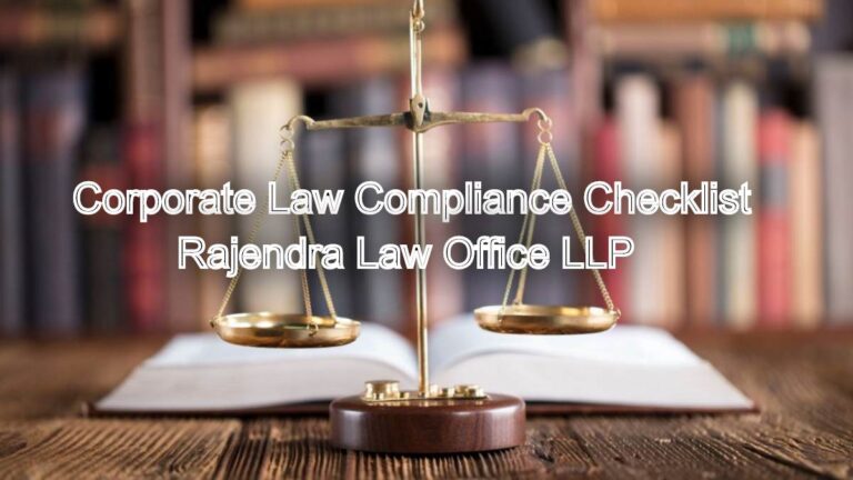 Corporate Law Compliance Checklist for Chennai Companies