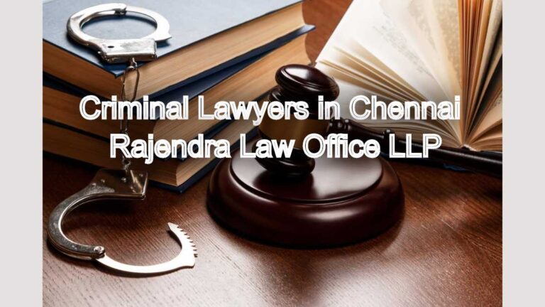 How Criminal Lawyers Build a Defense Strategy in Chennai