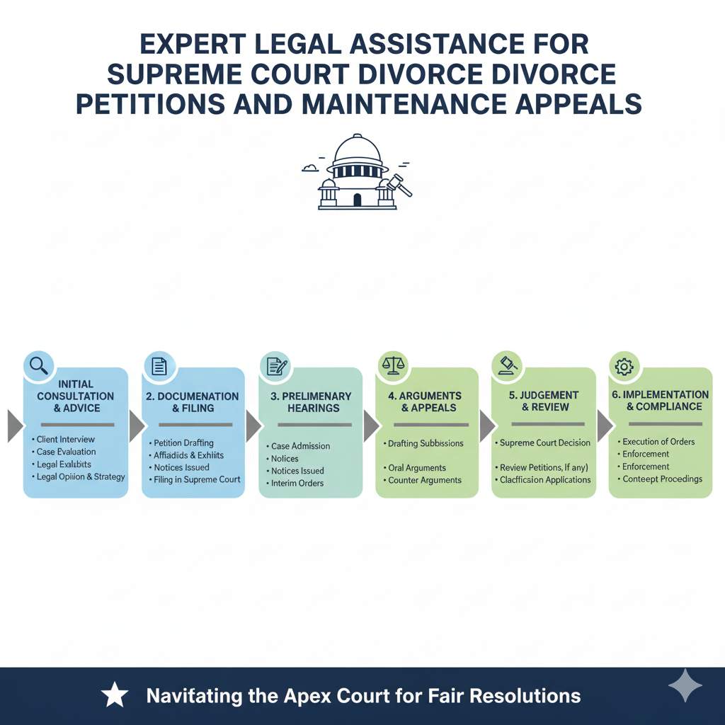 Expert Legal Assistance for Supreme Court Divorce Petitions and Maintenance Appeals