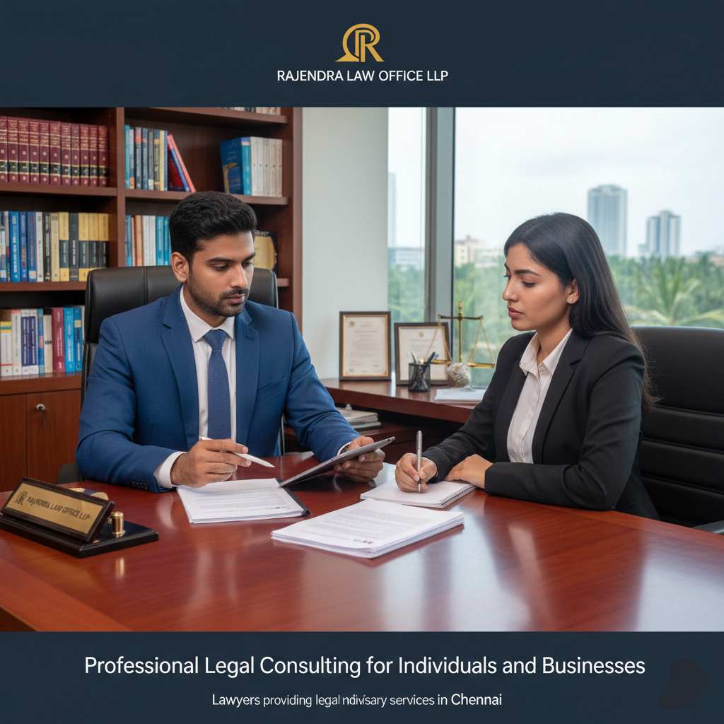 Legal Consulting - Lawyers providing legal consultation and advisory services in Chennai