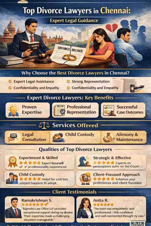 Top Divorce Lawyers in Chennai: Expert Legal Guidance - Infographic