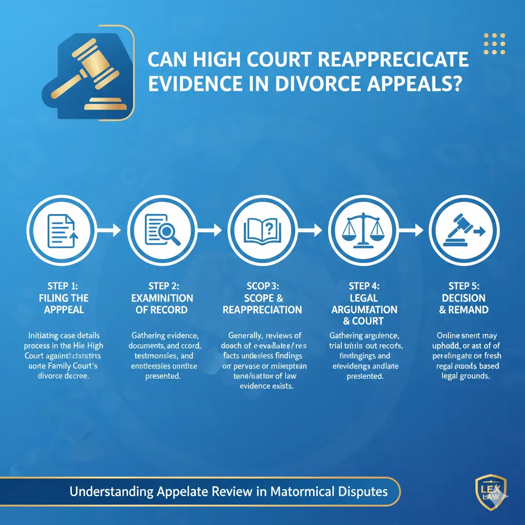 Can High Court Reappreciate Evidence in Divorce Appeals