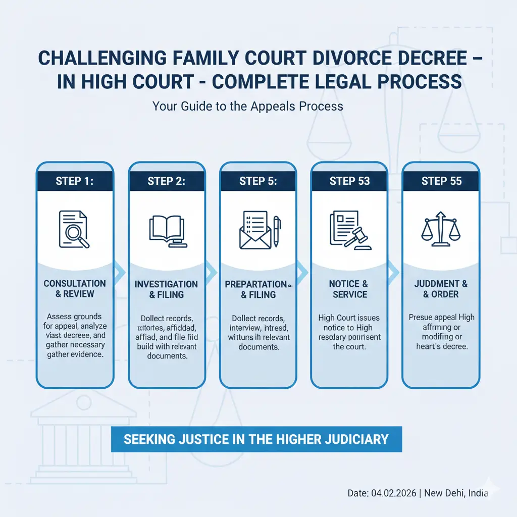 Challenging Family Court Divorce Decree in High Court – Complete Legal Process