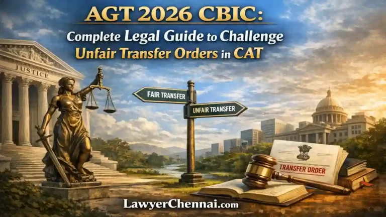 AGT 2026 CBIC: Complete Legal Guide to Challenge Unfair Transfer Orders in CAT