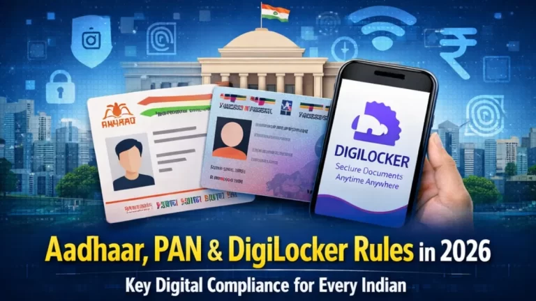Aadhaar Card, Pan Card, Technology News_ 5 Essential Digital Rules Every Indian Should Know in 2026