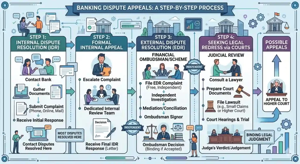 Banking Dispute Appeals: Appealing banking and financial issues