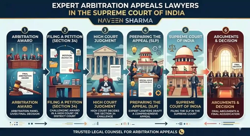 Expert Arbitration Appeals Lawyers in the Supreme Court of India
