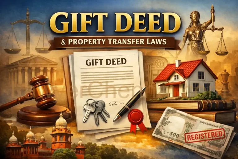 Gift Deed in India: Legal Process, Registration, Remedies, and Property Transfer Laws