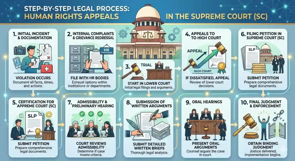 Human Rights Appeals: Addressing human rights violations in SC