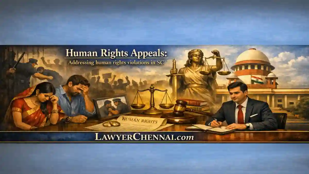 Human Rights Appeals: Addressing human rights violations in SC