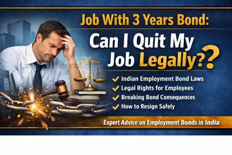 Job With 3 Years Bond: Can I Quit?