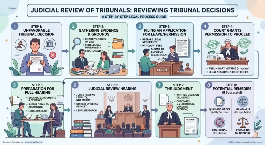 Judicial Review of Tribunals: Reviewing tribunal decisions
