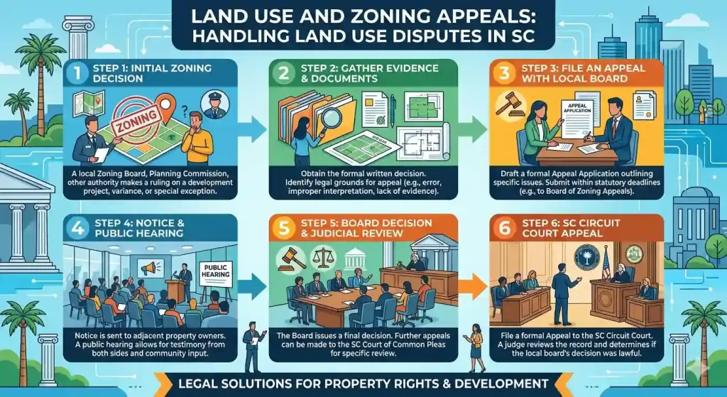 Land Use and Zoning Appeals: Handling land use disputes in SC