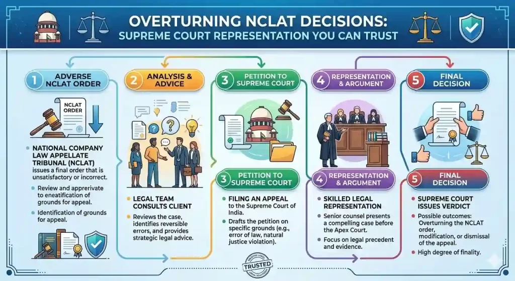 Overturning NCLAT Decisions: Supreme Court Representation You Can Trust
