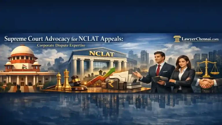 Supreme Court Advocacy for NCLAT Appeals: Corporate Dispute Expertise