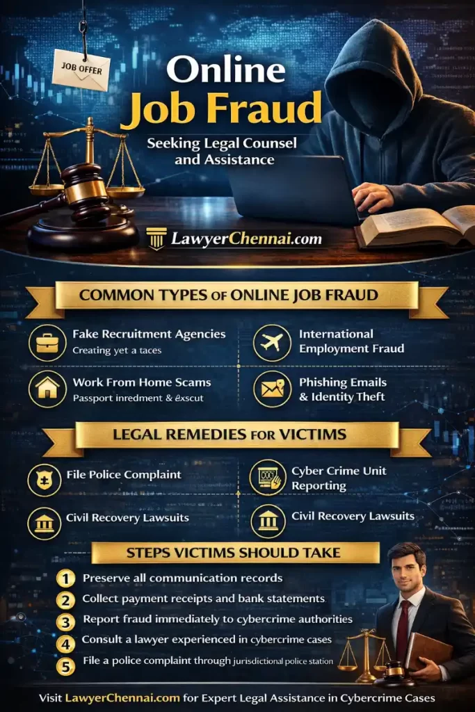 Victim of Online Job Fraud? Legal Remedies, Cyber Crime Complaint & Court Options in India