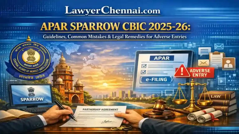 APAR SPARROW CBIC 2025-26: Guidelines, Common Mistakes & Legal Remedies for Adverse Entries
