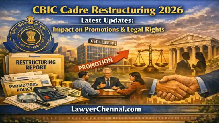 CBIC Cadre Restructuring 2026 Latest Updates: Impact on Promotions & Legal Rights
