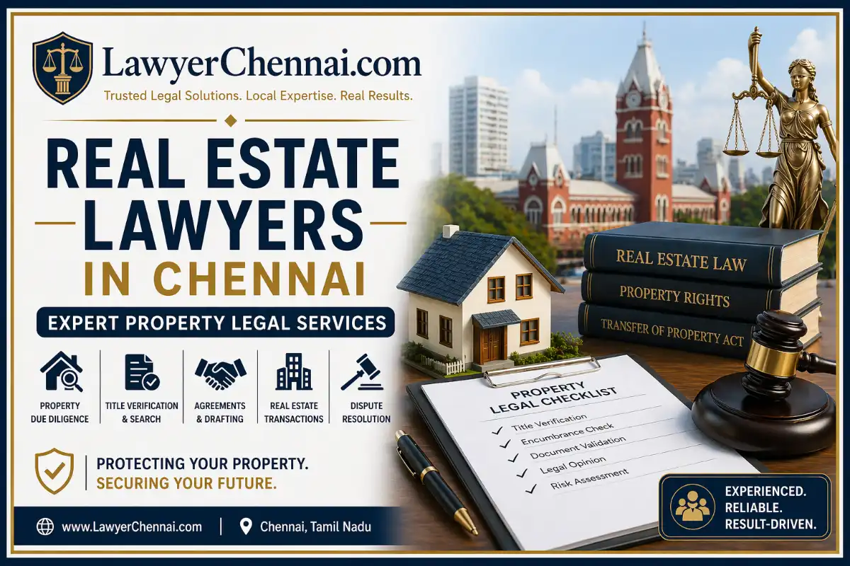 Real Estate Lawyers in Chennai: Expert Property Legal Services