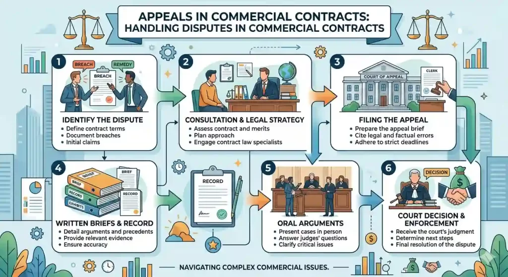 Appeals in Commercial Contracts: Handling disputes in commercial contracts