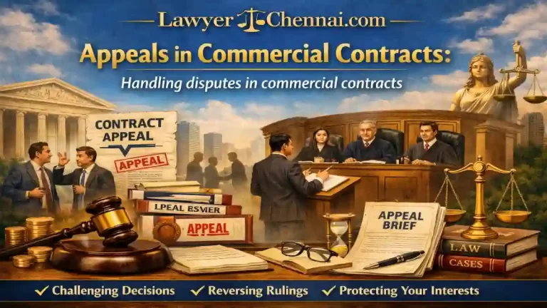 Appeals in Commercial Contracts: Handling disputes in commercial contracts