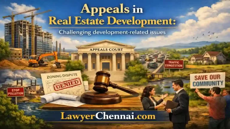 Appeals in Real Estate Development: Challenging development-related issues