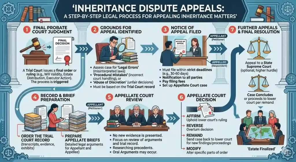 Inheritance Dispute Appeals: Appealing inheritance-related matters