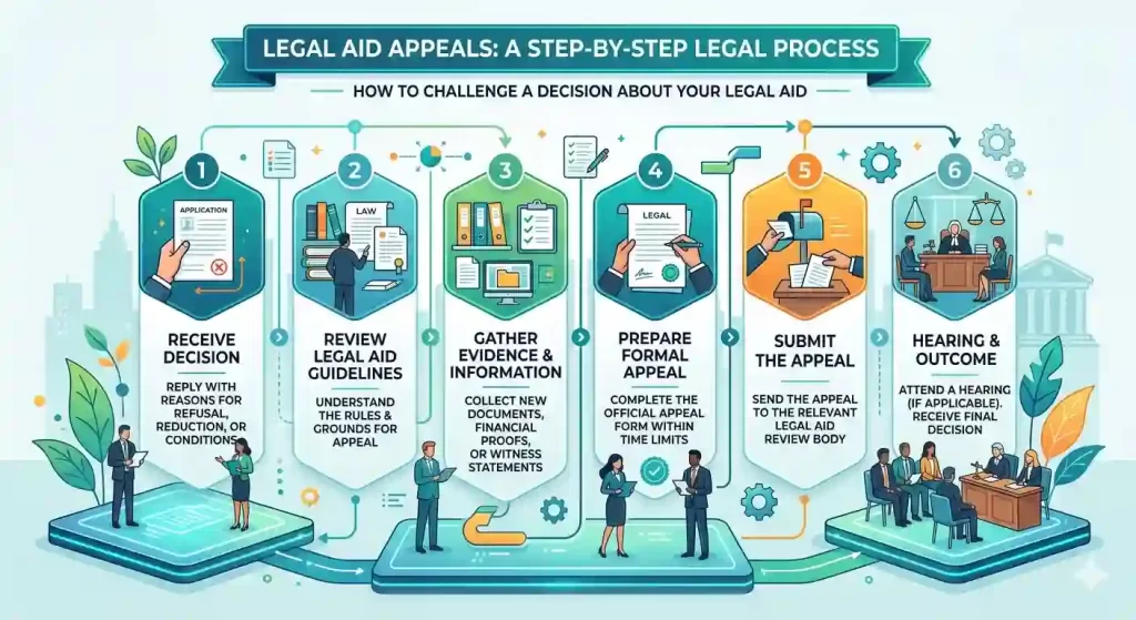 Legal Aid Appeals: Appealing decisions on legal aid