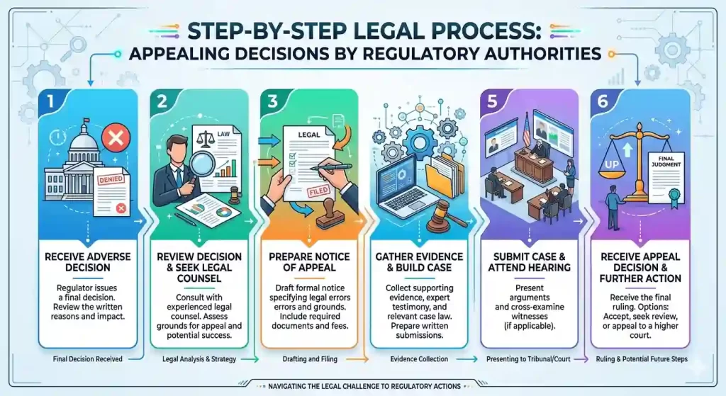 Regulatory Authority Appeals: Appealing decisions by regulators