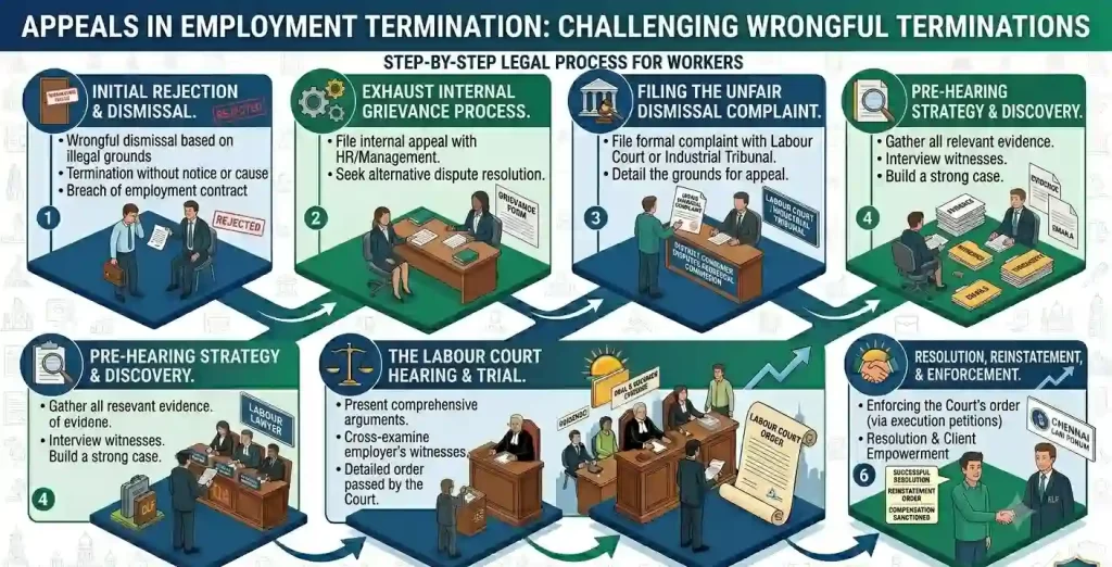 Appeals in Employment Termination: Challenging wrongful terminations