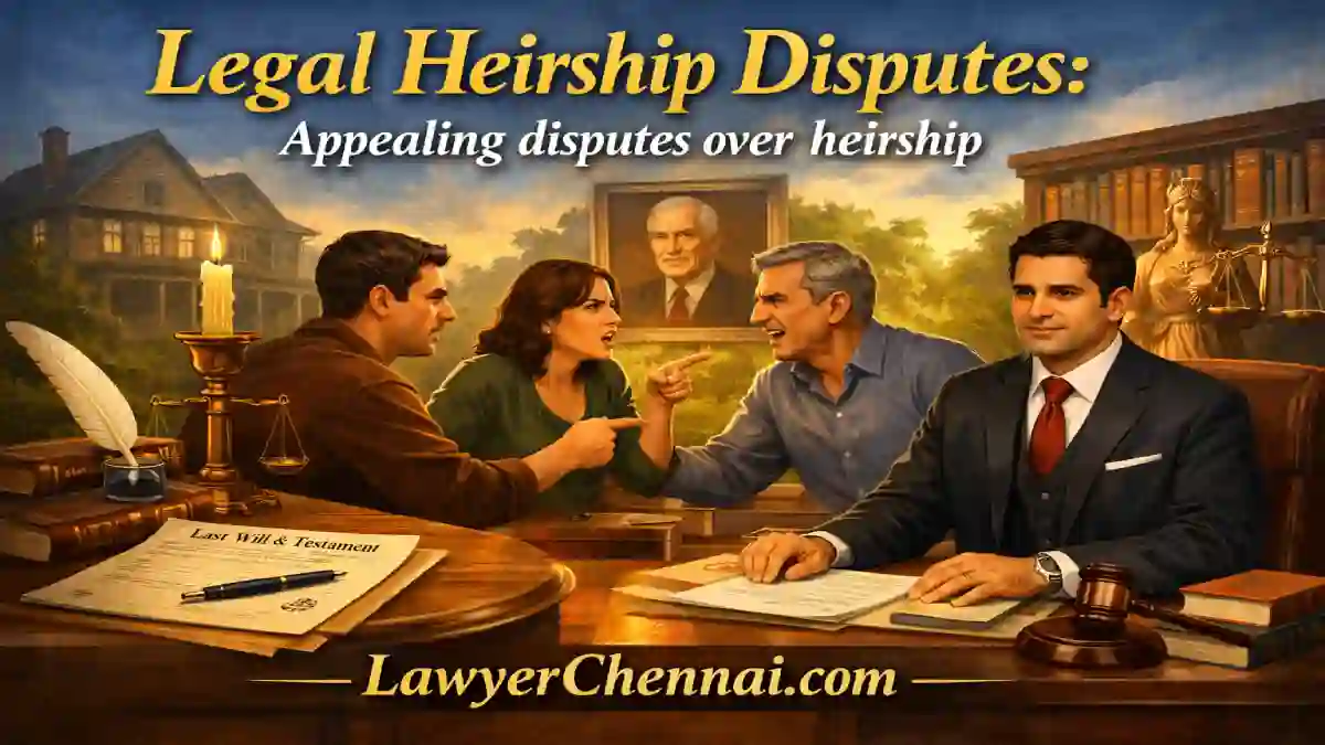 Legal Heirship Disputes: Appealing disputes over heirship