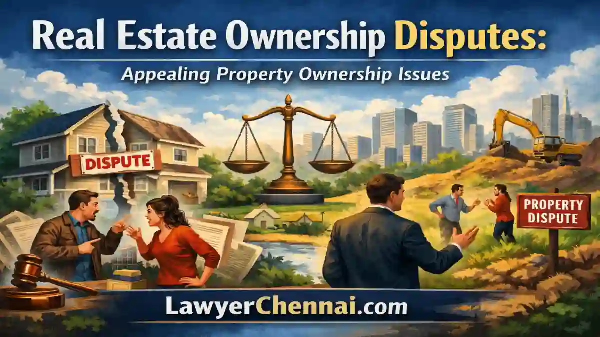 Real Estate Ownership Disputes: Appealing property ownership issues
