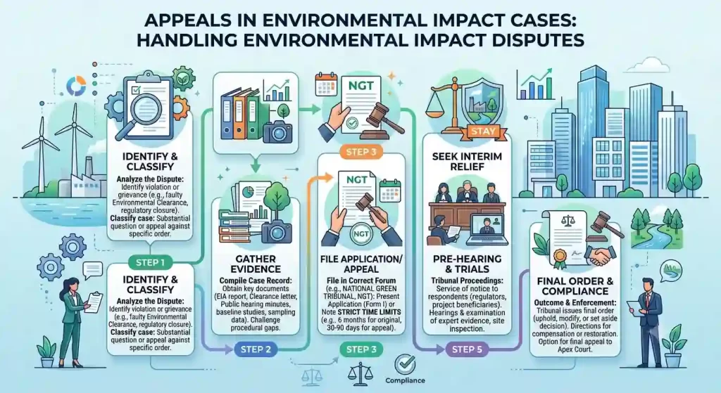 Appeals in Environmental Impact Cases: Handling environmental impact disputes