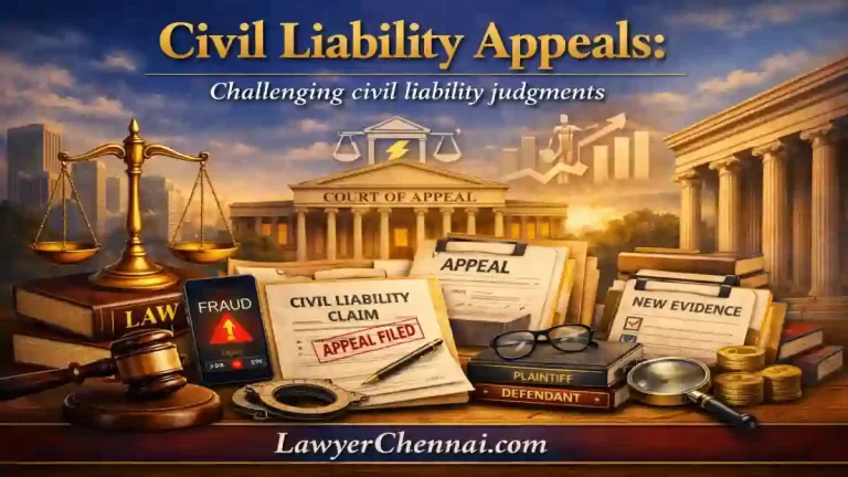 Civil Liability Appeals: Challenging civil liability judgments