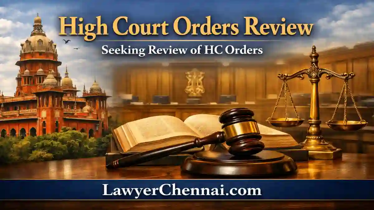 High Court Orders Review: Seeking review of HC orders