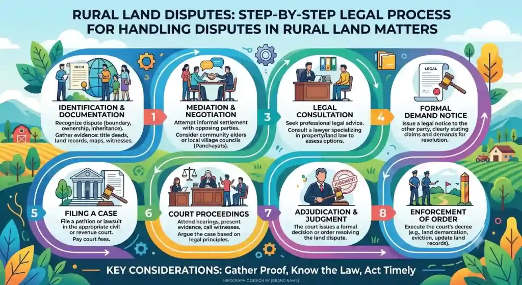 Rural Land Disputes: Handling disputes in rural land matters