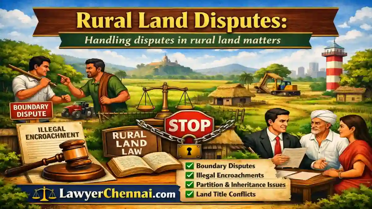 Rural Land Disputes: Handling disputes in rural land matters