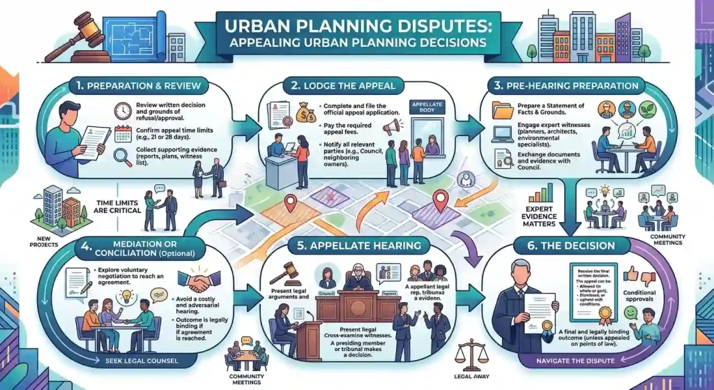 Urban Planning Disputes: Appealing urban planning decisions