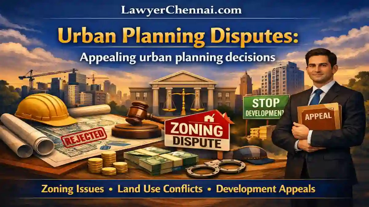 Urban Planning Disputes: Appealing urban planning decisions